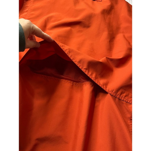 Duluth Trading Co Mens Orange Short Sleeve Button Up Shirt vented fishing - Picture 3 of 8